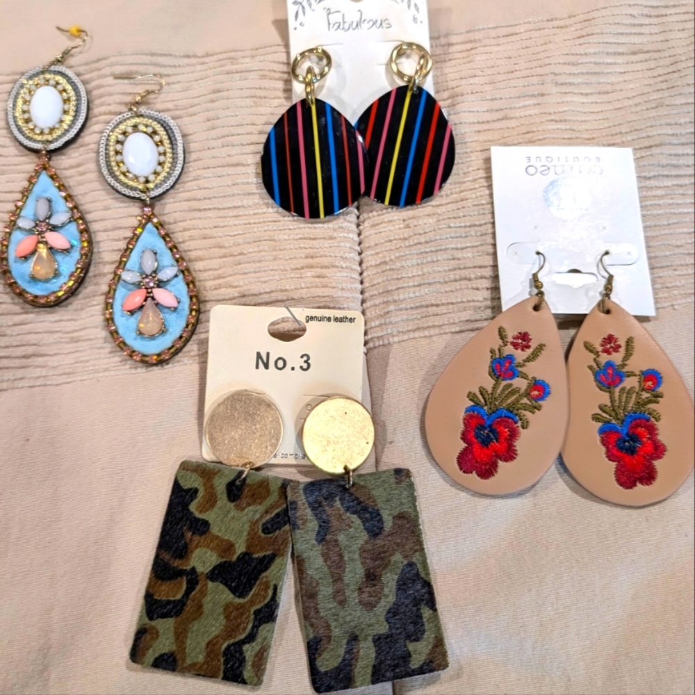 Multicolor Earrings
